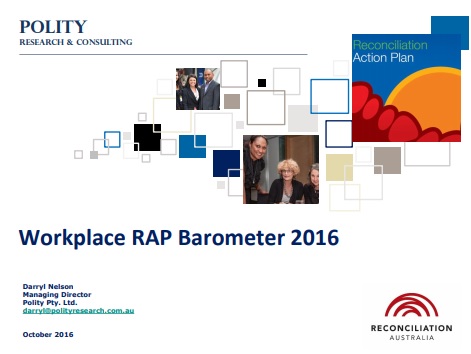 Cover of 2016 Workplace RAP Barometer.