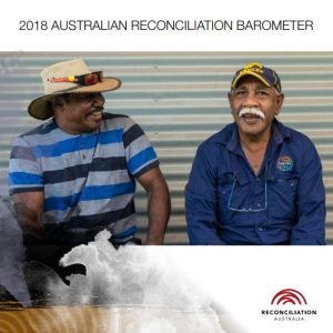 2018 Australian Reconciliation Barometer report cover.