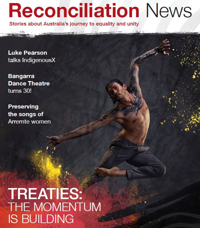 Cover of Reconciliation News, October 2019
