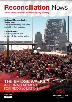 Cover of Reconciliation News Magazine May 2020.