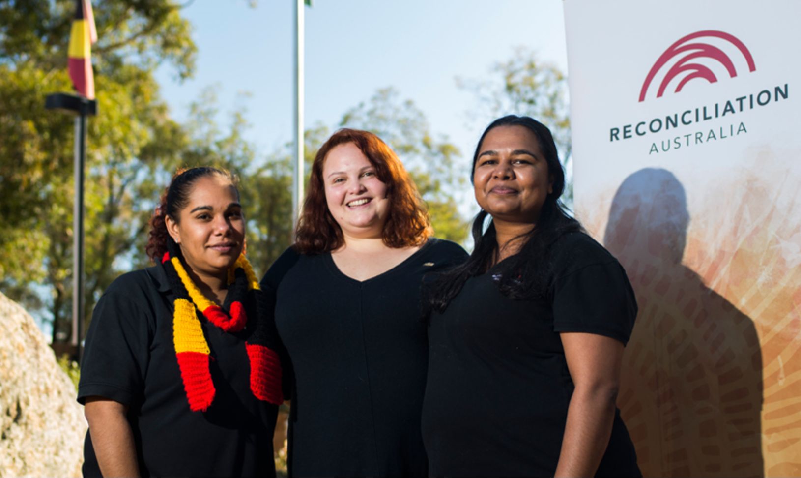 Three Reconciliation Australia employees