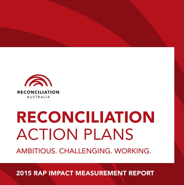 Cover of 2015 RAP impact report.