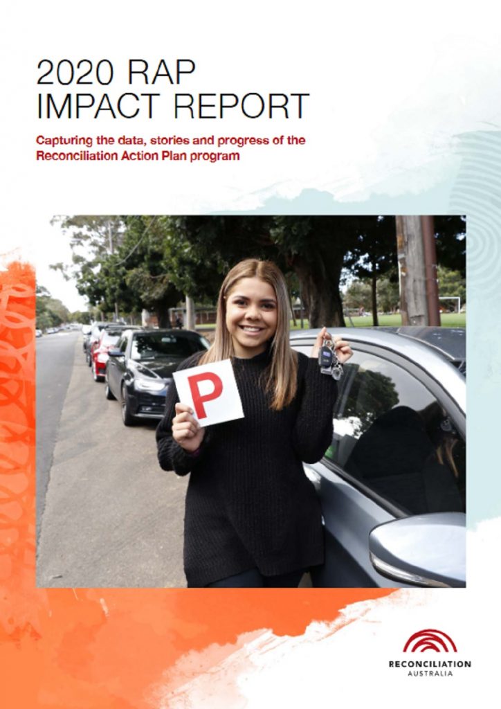 2020 RAP Impact report cover