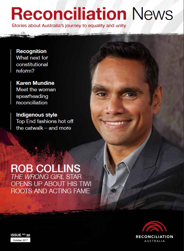 Cover of Reconciliation News magazine October 2017