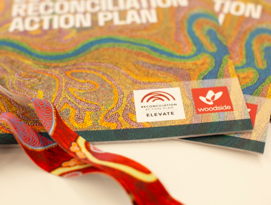 The cover of Woodisde's Reconciliation Action Plan