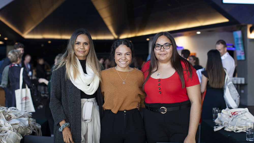 Group of three women at the national RAP Conference