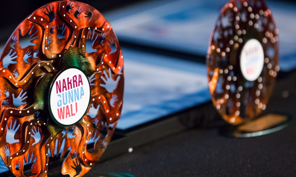 A Narragunnawali award trophy