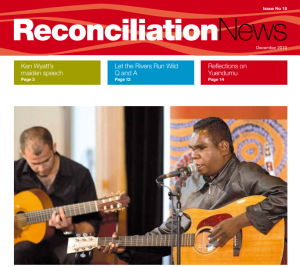 Cover of Reconciliation News magazine December 2010