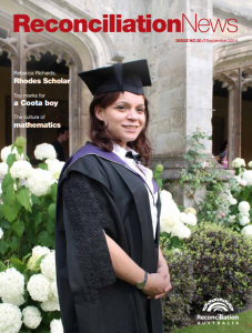 Cover of Reconciliation News magazine September 2014