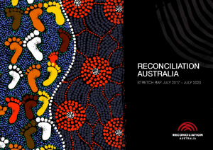 Cover of the Reconciliation Australia Reconciliation Action Plan 2017-2020.