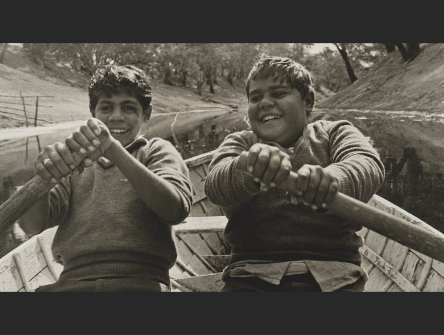 Mervyn Bishop: Cousins, Ralph and Jim, Brewarrina 1966.