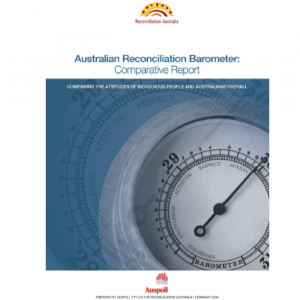 2008 Australian Reconciliation Barometer Comparative Report Cover