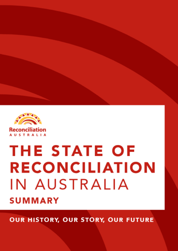 2016 State of Reconciliation Summary report cover.
