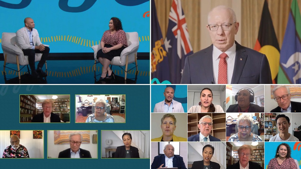 Some of the speakers from Day 1 of the 2021 Australian Reconciliation Convention