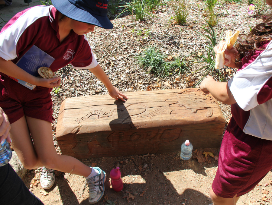 Children at St Bedes Primary School