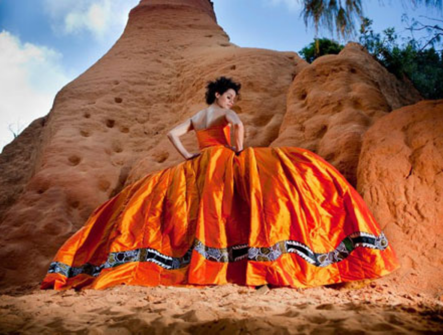 Juliette Knox in Uluru Dress