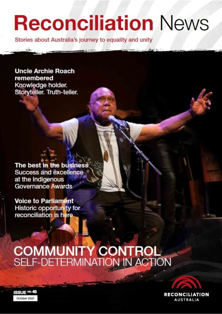 Reconciliation News edition 48 cover