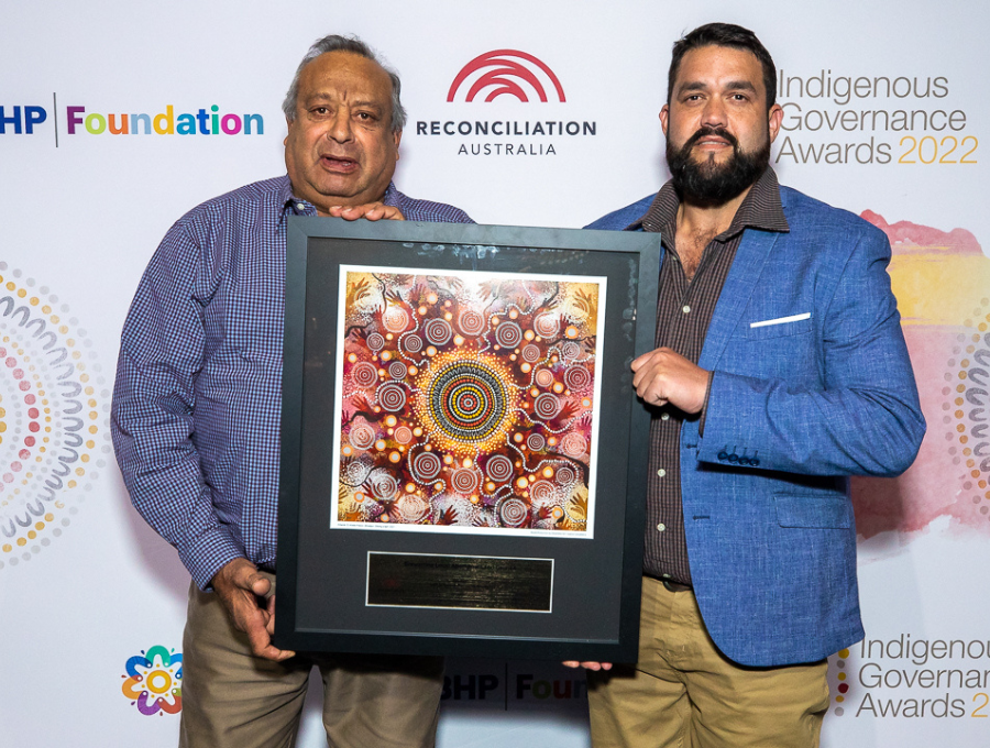 Image of Indigenous Governance Awards 2022 winners Brewarrina Local Aboriginal Land Council.