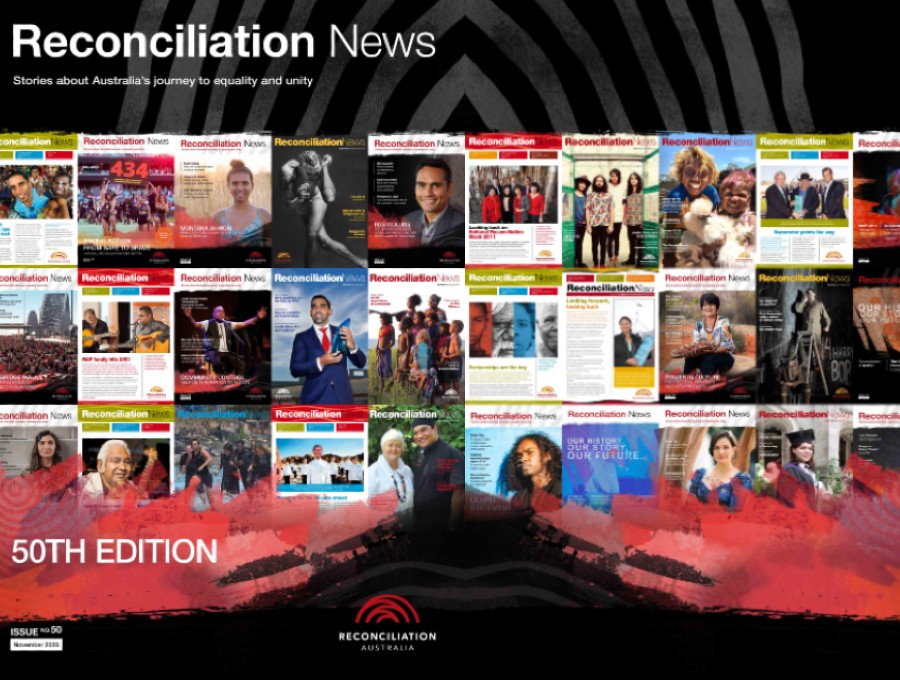 Cover of Reconciliation News 50 November edition.