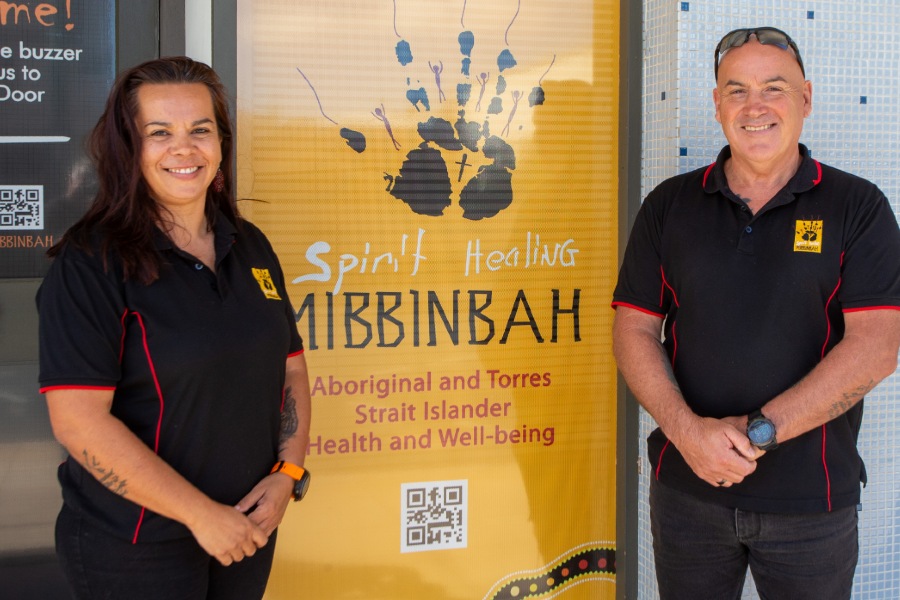 Lisa Bulman and Jack Bulman help communities listen and love through Mibbinbah’s yarning circles, where people feel safe and supported to share. Photo: Chris Munro