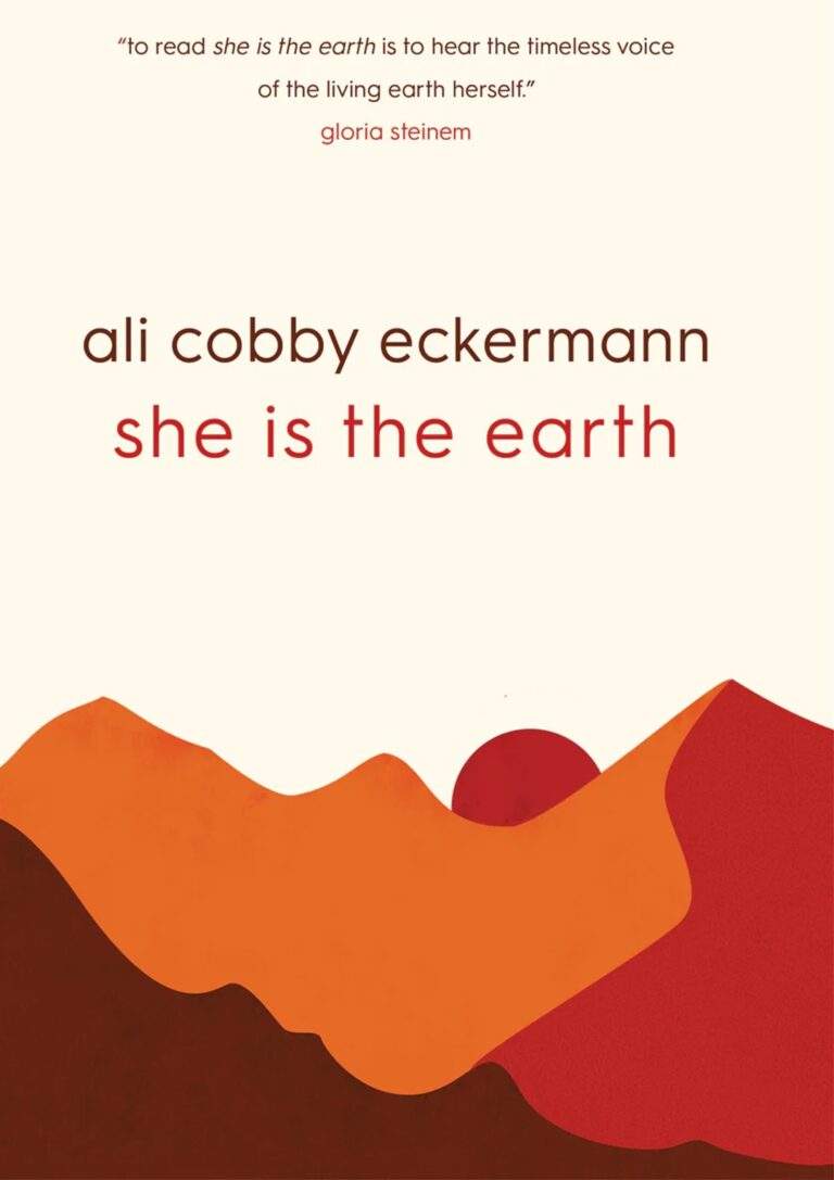 Book cover for Ali Cobby Eckermann's She is the earth