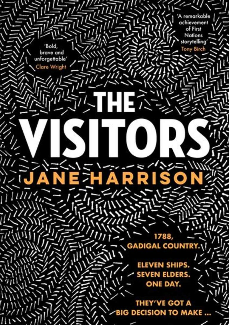 Book cover for the Visitors by Jane Harrison